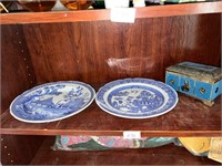 SPODE PLATES AND WEST GERMAN TIN