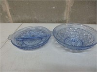 2 Blue Bowls
