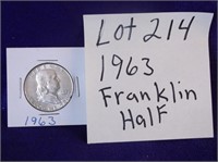 1963 FRANKLIN HALF