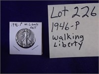 1946-P WALKING LIBERTY HALF