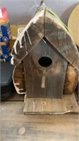 WOODEN BIRD HOUSE