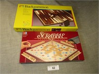 Backgammon and Scrabble Games