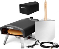 Mimiuo Black Portable Gas Pizza Oven, $310.00