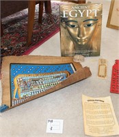 Ancient Egyptian Book and other artifacts
