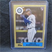 Julio Rodriguez 2022 Topps RC 87TBU-44