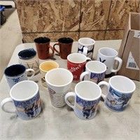 Various mugs