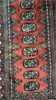 Wool oriental area rug