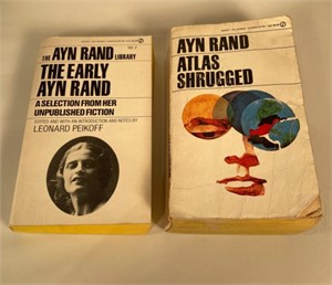 AYN RAND, Atlas Shrugged & The Early Ayn Rand