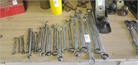 Lot of craftsman wrenches