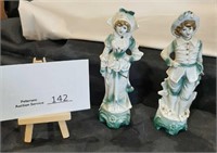 Hollow Bisque Porcelain Figurines, Germany