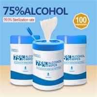 12 pack 75% alcohol wipes disinfectant cleaning
