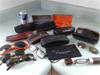 Lots d'articles variés pour lunettes