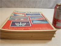 Lot de magazines Stamp Monthly