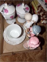 Figurines, Cup & Saucer, Candy Dishes