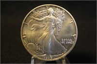1989 1oz .999 Pure Silver Eagle