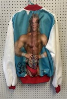CHALK LINE JACKET WCW THE TOTAL PACKAGE LEX LUGER