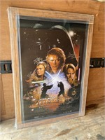 STAR WARS Episode III Cast Signed Poster COA