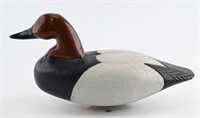 William Adams 1978 hand carved Canvasback