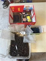 MISC. SIZES OF TAPPER SCREWS, 5 BAGS OF ASSORTED
