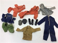 GI Joe labeled action figure accessories. Doll