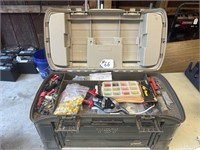 NICE TACKLEBOX THAT HAS BEEN CONVERTED TO