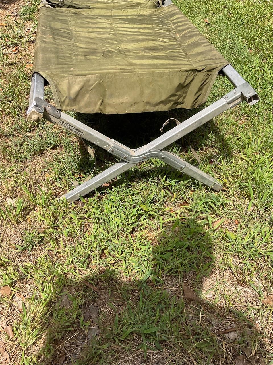 Folding Army Cot