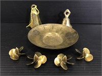Vintage small brass pieces