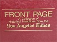 Front Page Collection of Los Angeles Times