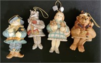 Smithsonian Inst Ceramic Wizard of Oz Ornaments