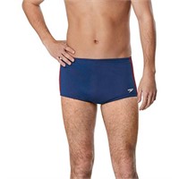 Speedo Men's Swimsuit Square Leg Poly Mesh