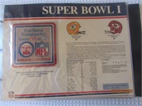 Patch NFL Official Super Bowl #1 Packers Chiefs