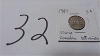 1948 DOT Canadian Nickel RARE