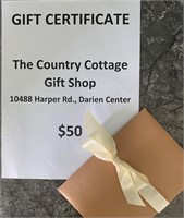 $50 Gift Card - Country Cottage