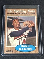 1962 Hank Aaron Topps Baseball Card #394