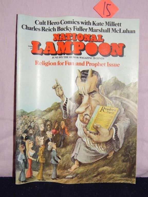 National Lampoons Magazines Auction