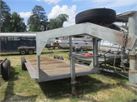 1089) 1993 Homemade 22' GN 2-axle trailer -TITLE