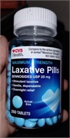 MSRP $12 250ct Laxative Tablets