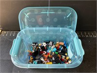 Small tote of LEGO figures