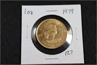 1979 Krugerrand 1oz Fine Gold Coin