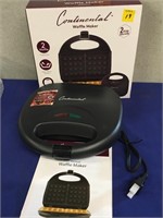 Continental Waffle Maker New
