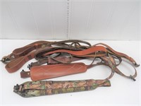 Bundle of (6) Modern and Vintage Rifle Slings.