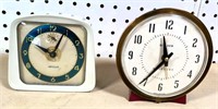 2pcs- vintage alarm clocks