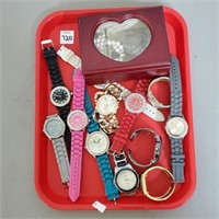 Tray Lot of Assorted Wristwatches