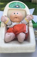 Cabbage Patch Kid Doll and Car Seat