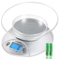 Etekcity Food Kitchen Bowl Scale  11lb/5kg  Silver