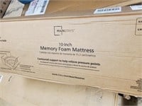 10-inch memory foam mattress twin