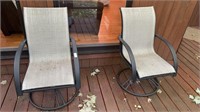 Set of 2 Patio Chairs