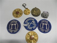 Vintage Firefighting Patches, badges, emblems