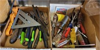 2 TRAYS OF ASSORTED TOOLS