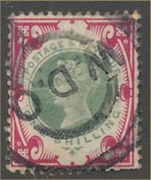 GREAT BRITAIN #126 USED FINE-VF